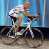 Marko na Giantu TCR Advanced SL pred odhodom na RAAM 2011
